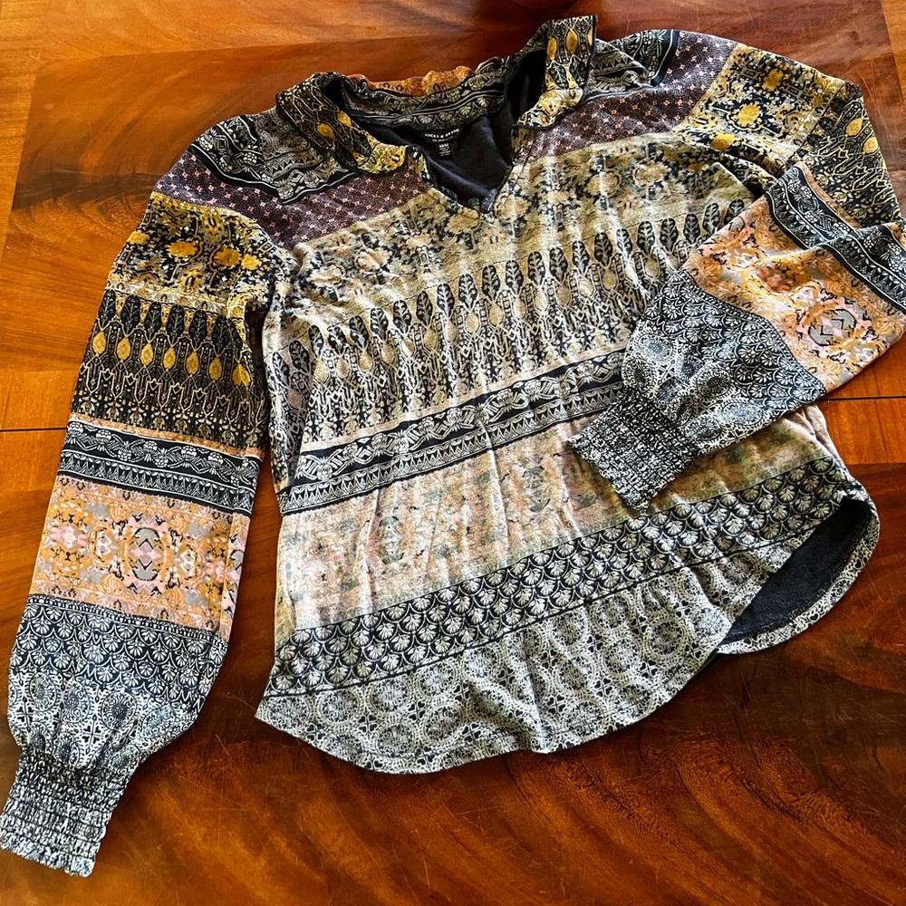Lucky Brand Boho top